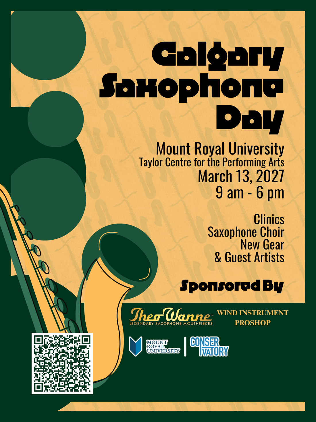2027 Calgary Saxophone Day