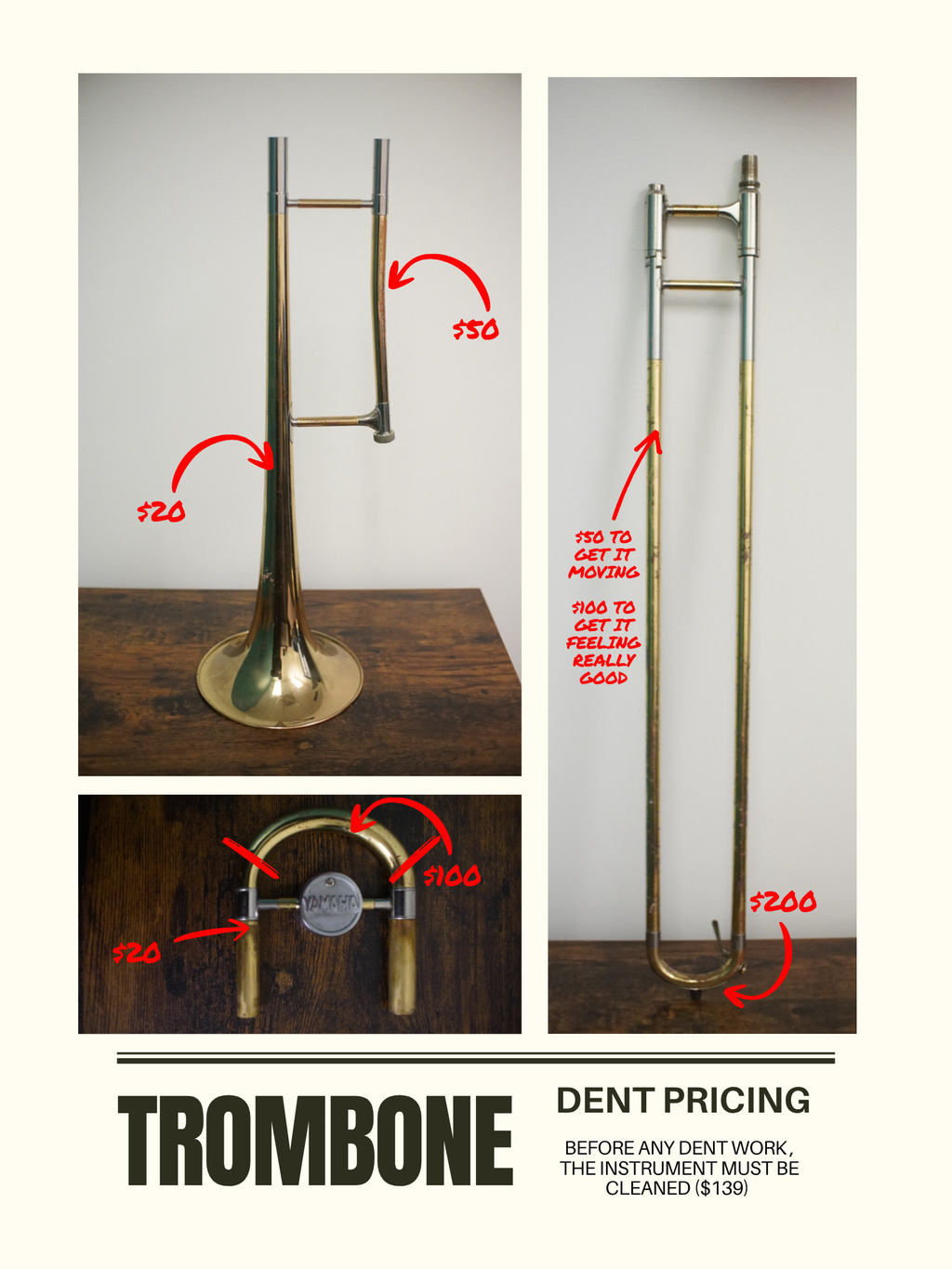 Trombone Dents