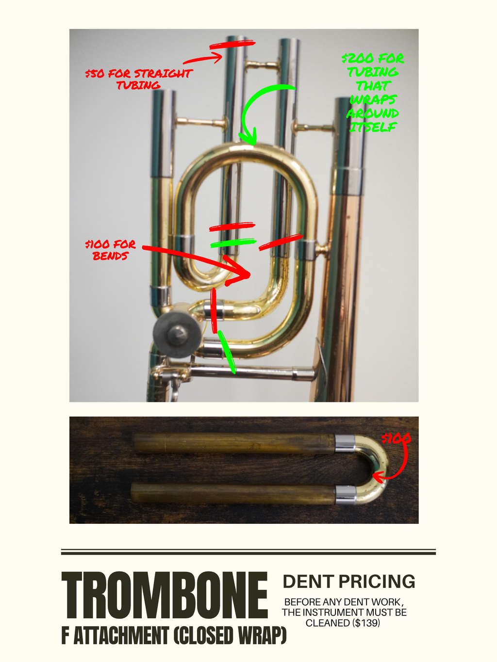 Trombone Dents