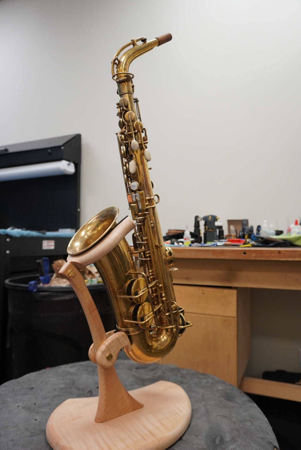 Gold Plated Alto Saxophone (Rudy Weidoeft Artist Model)