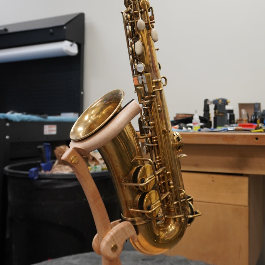 Gold Plated Alto Saxophone (Rudy Weidoeft Artist Model)
