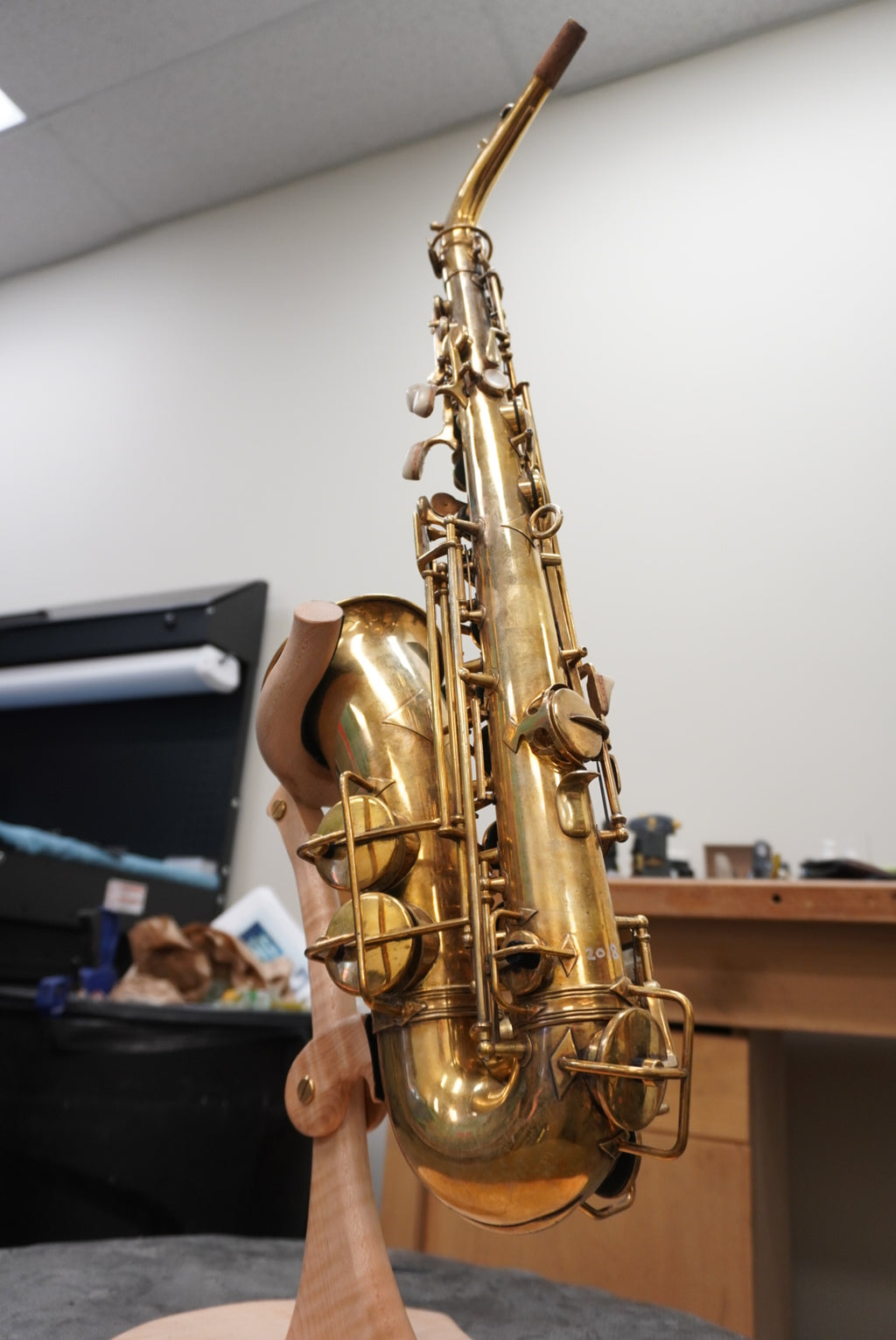 Gold Plated Alto Saxophone (Rudy Weidoeft Artist Model)