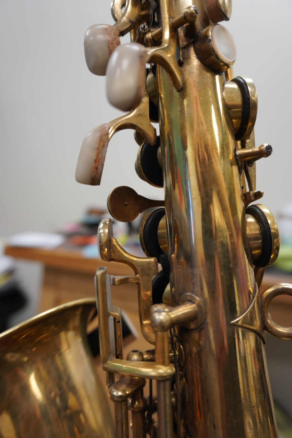 Gold Plated Alto Saxophone (Rudy Weidoeft Artist Model)