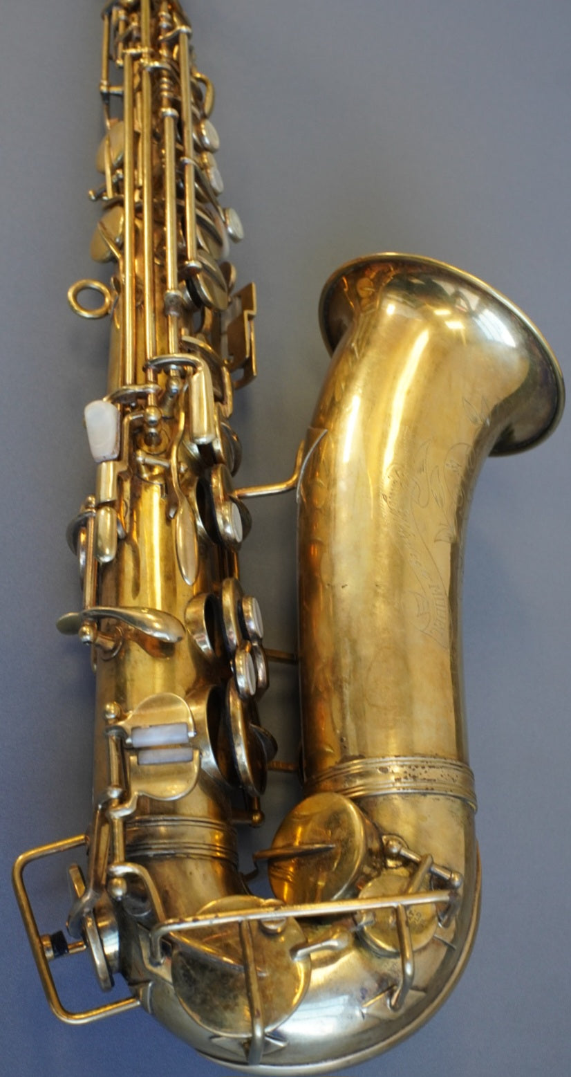Gold Plated Alto Saxophone (Rudy Weidoeft Artist Model)