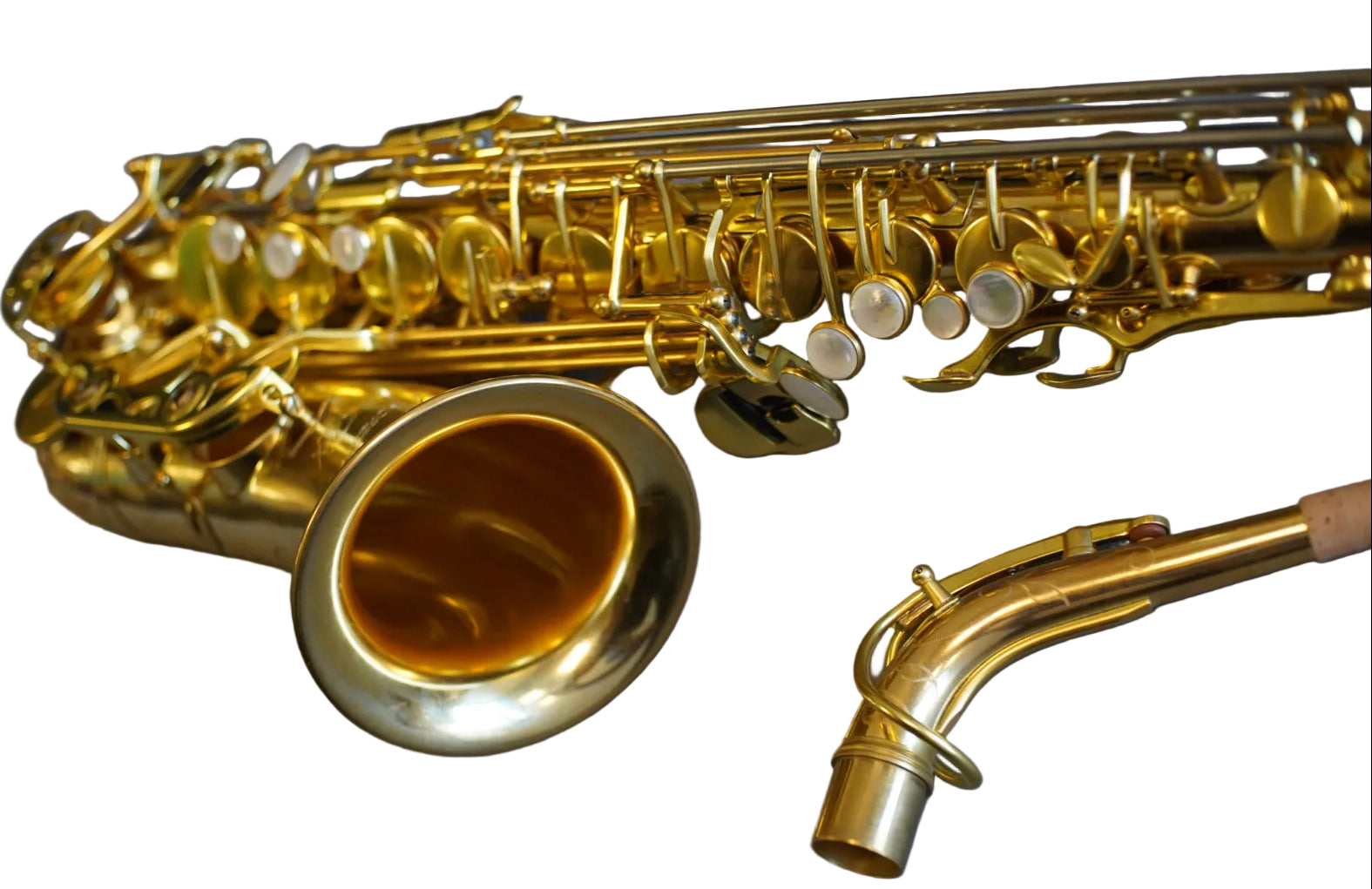 Forestone RX Alto Sax - Red Brass, Unlacquered