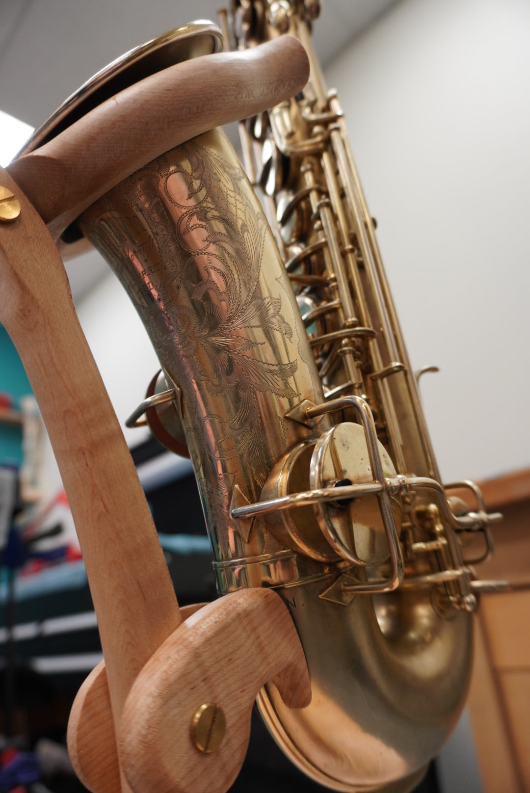 Gold Plated Alto Saxophone Martin Handcraft
