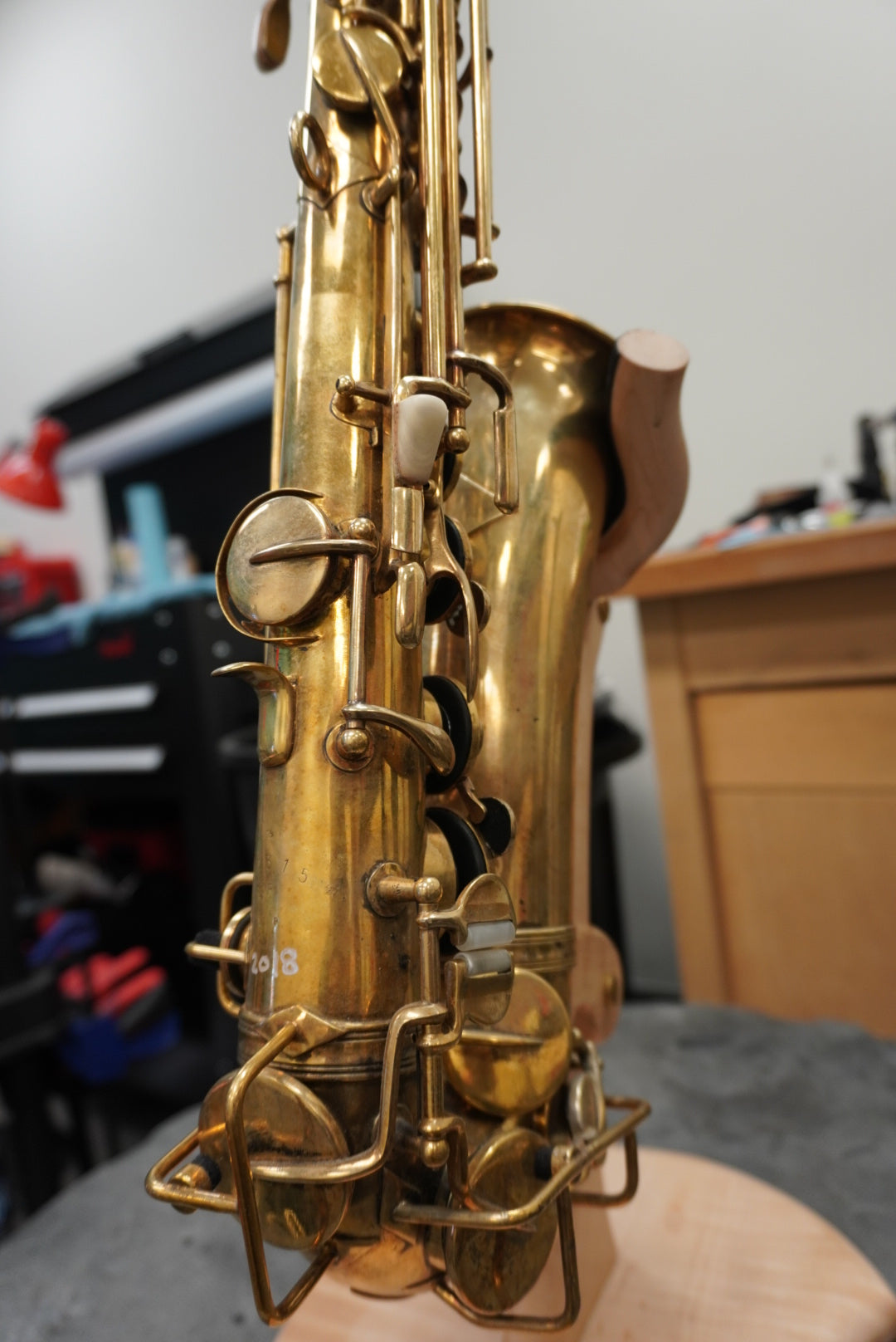 Gold Plated Alto Saxophone (Rudy Weidoeft Artist Model)
