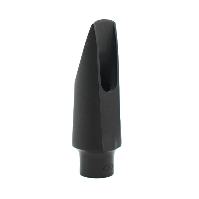 Black mouthpiece with 'Infinity' and "Bari" branding on a white background
