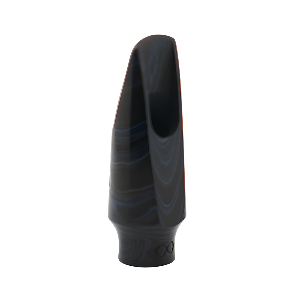 Black mouthpiece with 'Infinity' and 'Bari' branding on a white background