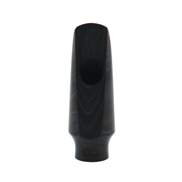 Black mouthpiece with 'Infinity' and 'Bari' branding on a white background