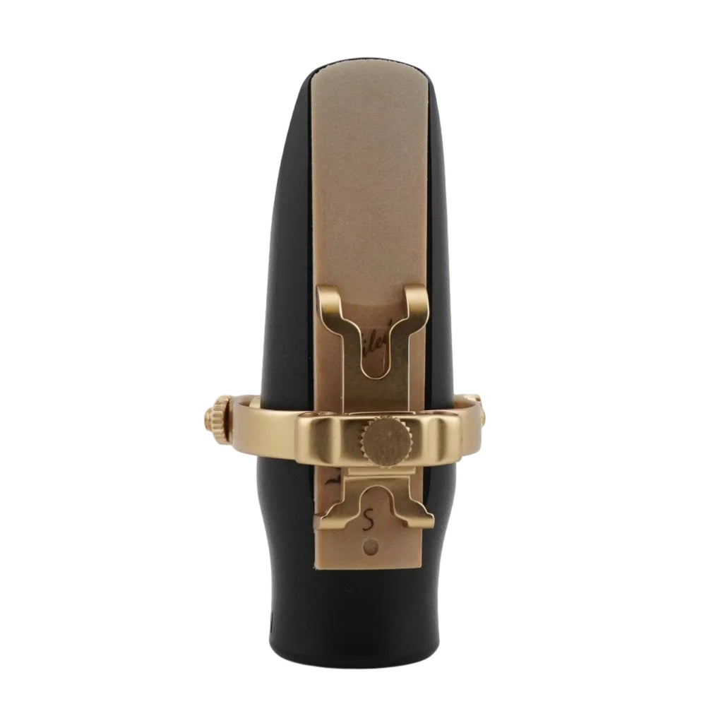 Black mouthpiece with JLV ligature