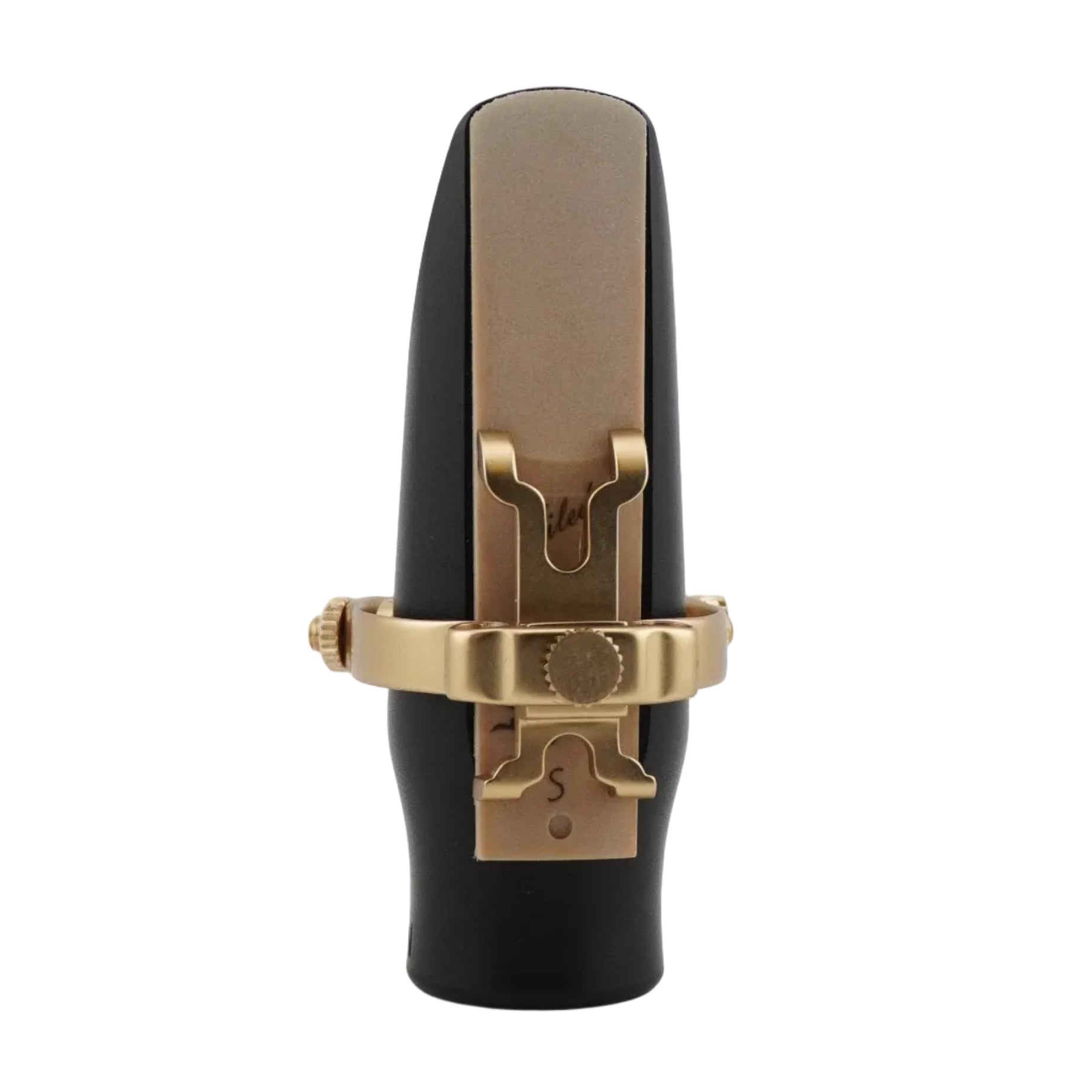 Black mouthpiece with JLV ligature