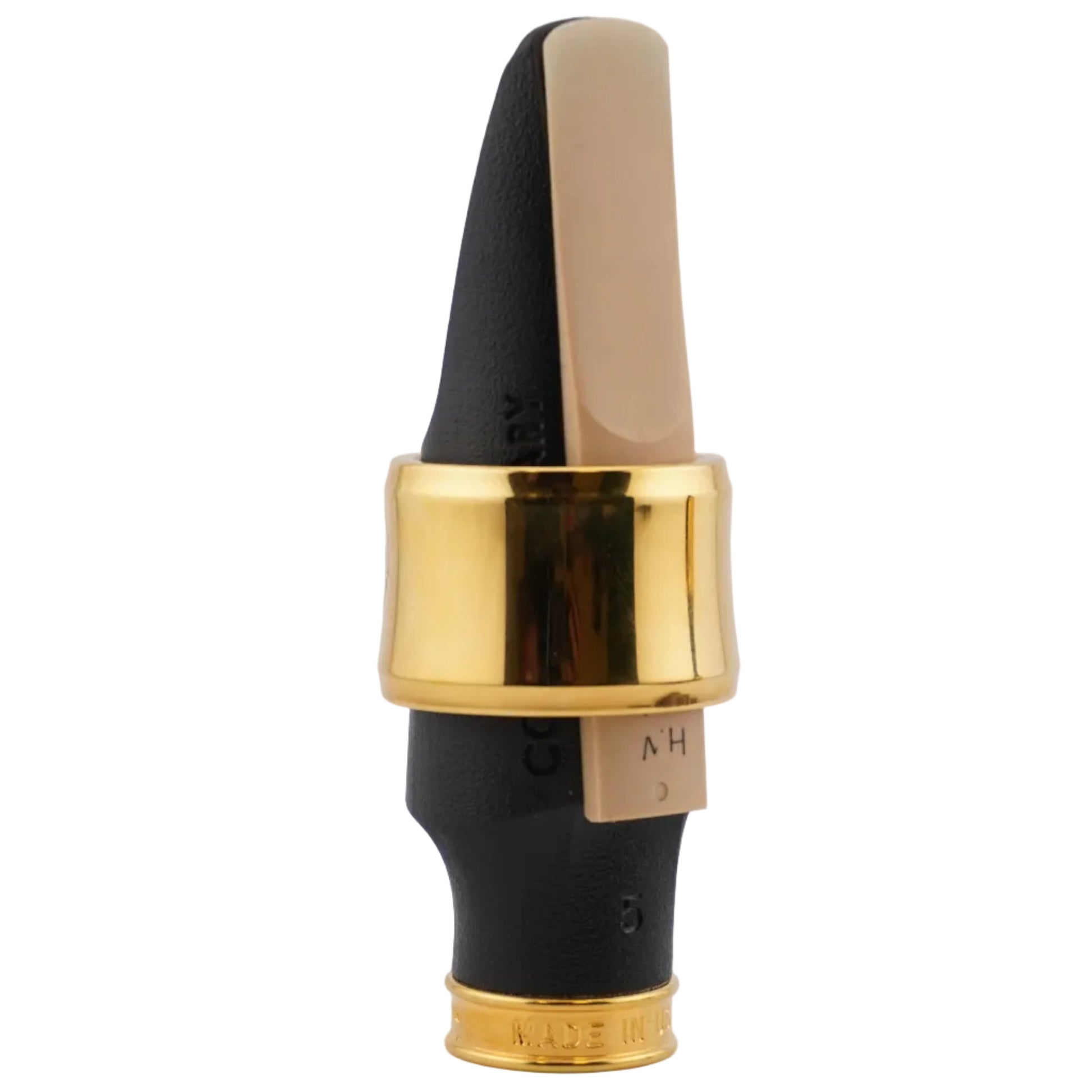 JodyJazz Power Ring Ligature on a mouthpiece