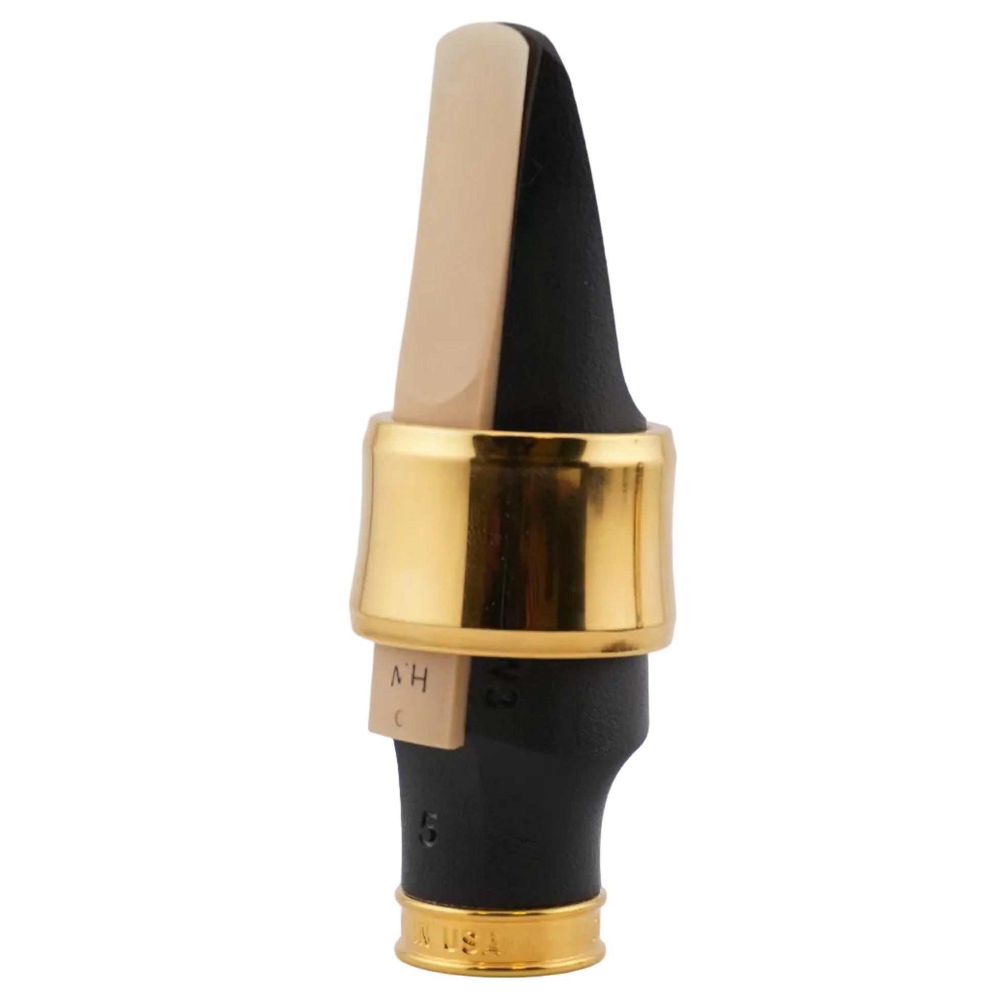 JodyJazz Power Ring Ligature on a mouthpiece