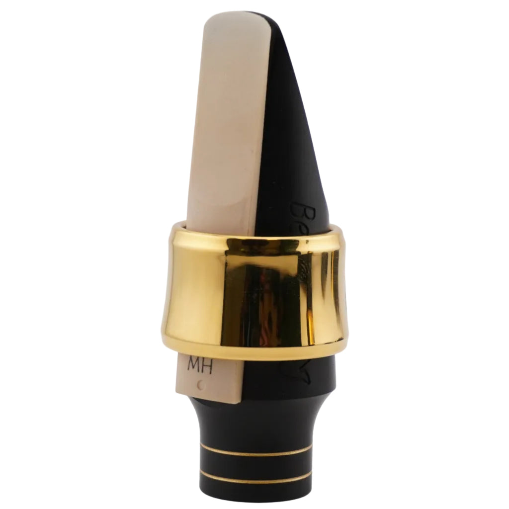 JodyJazz Power Ring Ligature on a mouthpiece