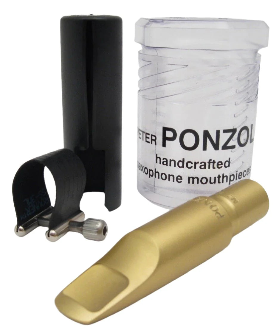 Ponzol Vintage Gold Tenor Mouthpiece