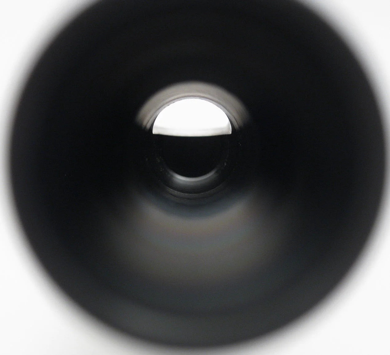 Saxophone mouthpiece inside