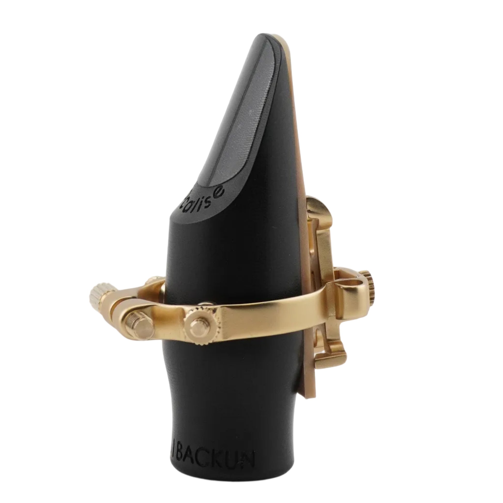 Black mouthpiece with JLV ligature