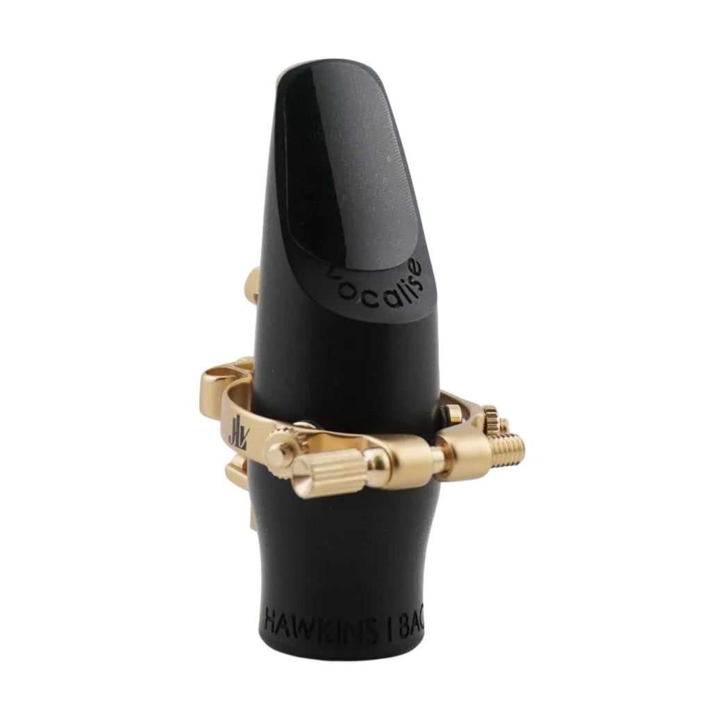 Black mouthpiece with JLV ligature