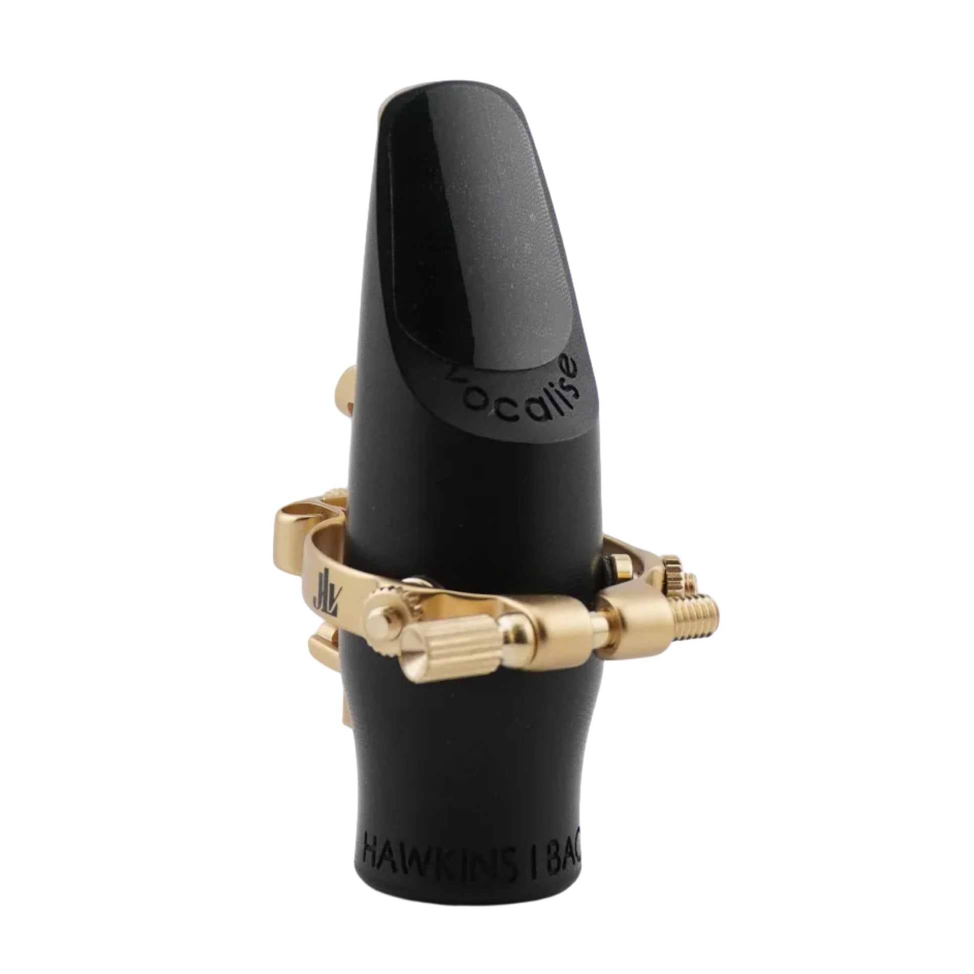 Black mouthpiece with JLV ligature